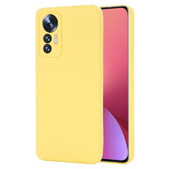 Твердый силиконовый чехол (TPU) „Shell“ - жёлтый (12 Lite) цена и информация | Чехлы для телефонов | pigu.lt