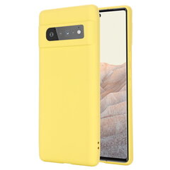 Твердый силиконовый чехол (TPU) „Shell“ - жёлтый (Pixel 6 Pro) цена и информация | Чехлы для телефонов | pigu.lt