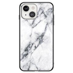 „Marble“ твердый силиконовый (TPU) чехол - белый (OnePlus 10 Pro) цена и информация | Чехлы для телефонов | pigu.lt