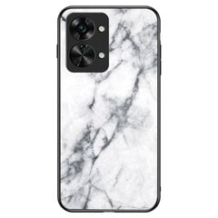 „Marble“ твердый силиконовый (TPU) чехол - белый (OnePlus 10 Pro) цена и информация | Чехлы для телефонов | pigu.lt