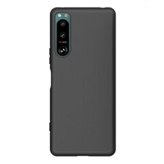 Kieto silikono (TPU) dėklas - juodas (Xperia 5 IV) kaina ir informacija | Telefono dėklai | pigu.lt