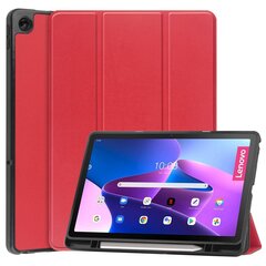 Чехол-книжка „Stylus“ - красный (Tab M10 Plus 10.6" Gen 3) цена и информация | Чехлы для планшетов и электронных книг | pigu.lt