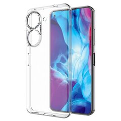 Kieto silikono (TPU) dėklas - skaidrus (Zenfone 9) kaina ir informacija | Telefono dėklai | pigu.lt