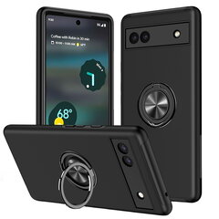 „Ring“ Kickstand (TPU) чехол - чёрный (Poco X4 GT / Redmi Note 11T Pro / Redmi Note 11T Pro+) цена и информация | Чехлы для телефонов | pigu.lt