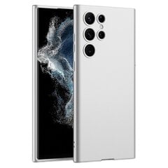 „GKK“ Slim твердый силиконовый (TPU) чехол - серебристый (Galaxy S23 Ultra) цена и информация | Чехлы для телефонов | pigu.lt