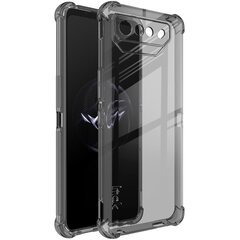 Усиленный твердый силиконовый чехол „Imak“ (TPU) - прозрачный / серый (Rog Phone 7 / 7 Pro / 7 Ultimate) цена и информация | Чехлы для телефонов | pigu.lt