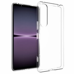 Твердый силиконовый чехол (TPU) - прозрачный (Xperia 1 V) цена и информация | Чехлы для телефонов | pigu.lt