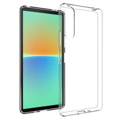 Твердый силиконовый чехол (TPU) - прозрачный (Xperia 10 V) цена и информация | Чехлы для телефонов | pigu.lt