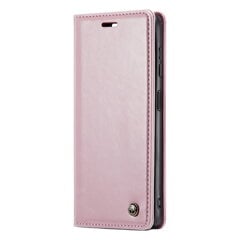 Кожиный чехол-книжка „CaseMe“ Leather - розовый (Galaxy A54) цена и информация | Чехлы для телефонов | pigu.lt