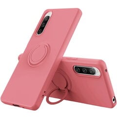 „Ring“ Kickstand (TPU) чехол - чёрный (Poco X4 GT / Redmi Note 11T Pro / Redmi Note 11T Pro+) цена и информация | Чехлы для телефонов | pigu.lt