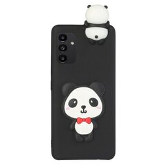 Твердый силиконовый чехол „Squezy“ Panda (TPU) - чёрный (Galaxy A14 5G / A14 4G) цена и информация | Чехлы для телефонов | pigu.lt