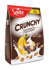 Traškūs dribsniai Sante Banana&Chocolate, 350 g kaina ir informacija | Kruopos, dribsniai, košės | pigu.lt