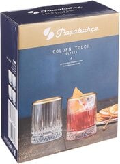 Stiklinių rinkinys viskiui Elysia Gold 355ml kaina ir informacija | Taurės, puodeliai, ąsočiai | pigu.lt