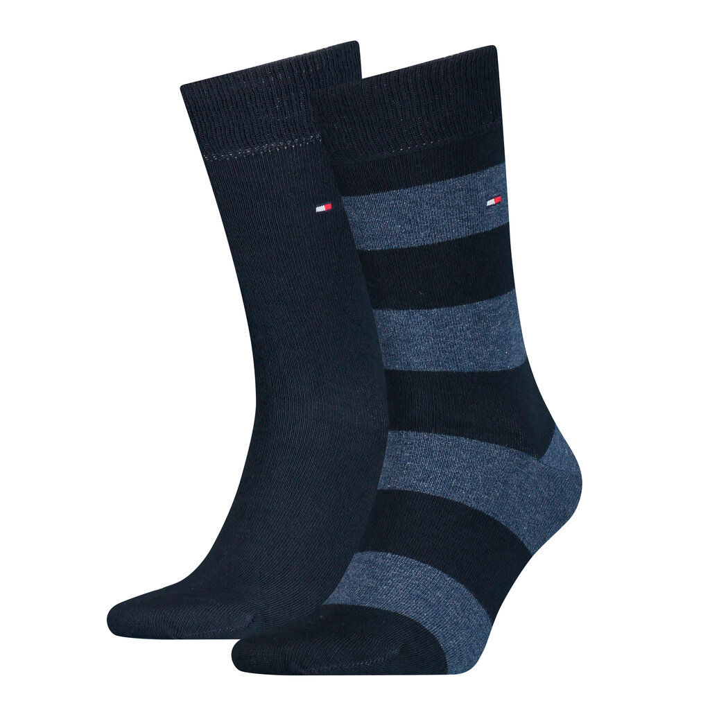 Tommy Hilfiger vyriškos kojinės 2 vnt, tamsiai mėlynos spalvos kaina ir informacija | Vyriškos kojinės | pigu.lt