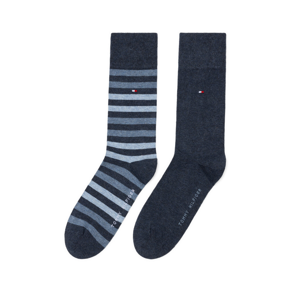 Tommy Hilfiger vyriškos kojinės 2 vnt, mėlynos spalvos kaina ir informacija | Vyriškos kojinės | pigu.lt