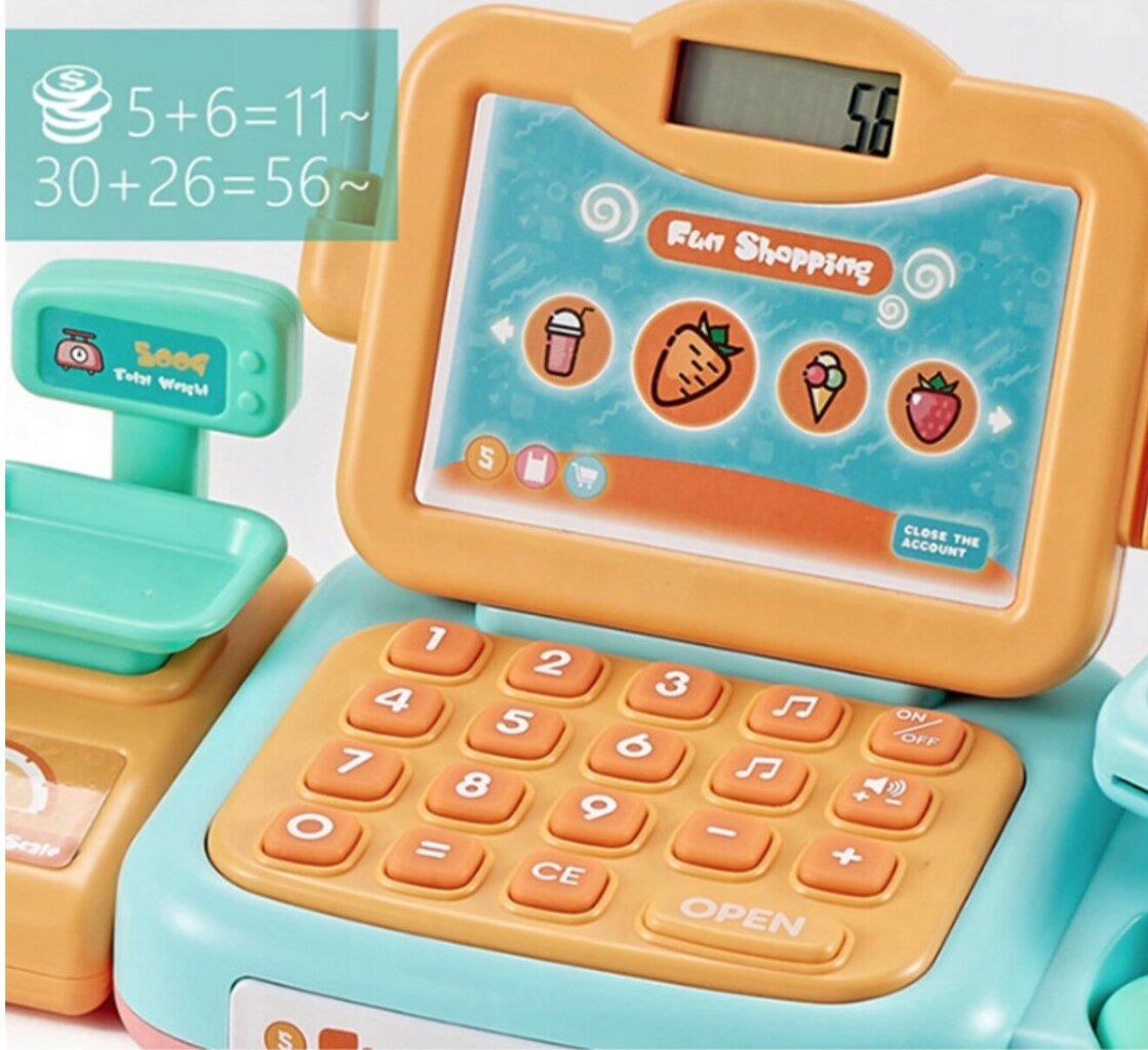 Kasos aparatas vaikams 3in1 цена и информация | Žaislai mergaitėms | pigu.lt