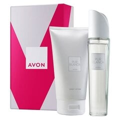 Kosmetikos rinkinys Avon Pur Blanca moterims: tualetinis vanduo EDT, 50 ml + kūno losjonas, 150 ml kaina ir informacija | Parfumuota kosmetika moterims | pigu.lt