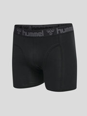 Trumpikės vyrams Hummel Mmarston, juodos, 4 vnt. цена и информация | Мужские трусы | pigu.lt