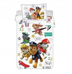 Jerry Fabrics patalynės komplektas Paw Patrol, 100x135, 2 dalių kaina ir informacija | Patalynė kūdikiams, vaikams | pigu.lt