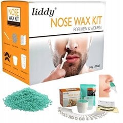 Nosies depiliavimo rinkinys Liddy Nose Wax Kit vyrams/moterims, 1 vnt цена и информация | Средства для депиляции | pigu.lt