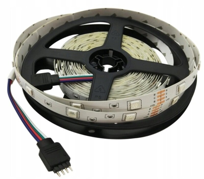 LED juosta Gordon, SMD 5050 RGB LED, 5m kaina ir informacija | LED juostos | pigu.lt