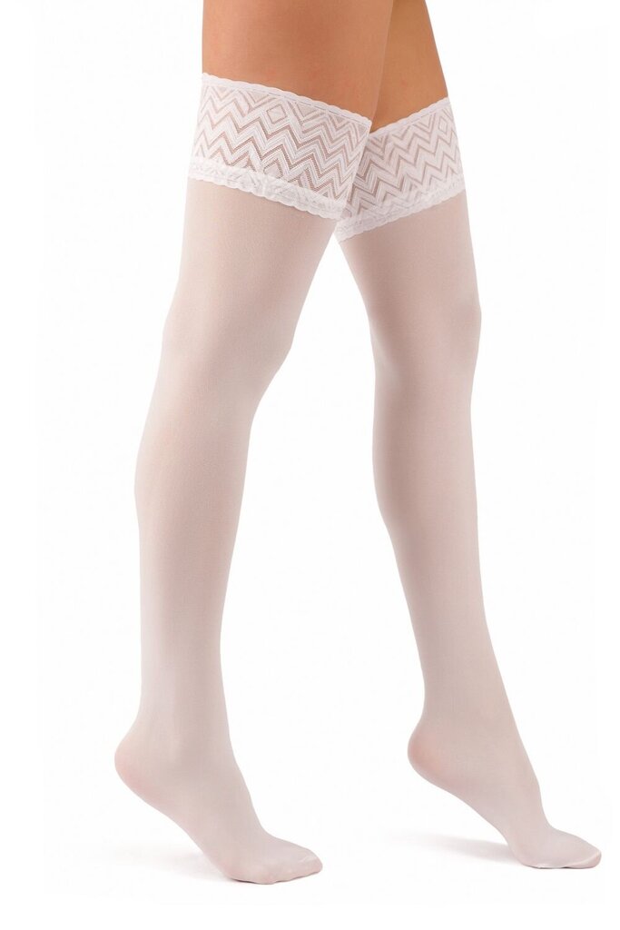 Kojinės moterims Aurellie, baltos, 20 DEN kaina ir informacija | Moteriškos kojinės | pigu.lt