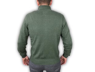 Свитер на молнии VERTIGO PREMIUM зеленый (3XL) цена и информация | Мужские свитера | pigu.lt