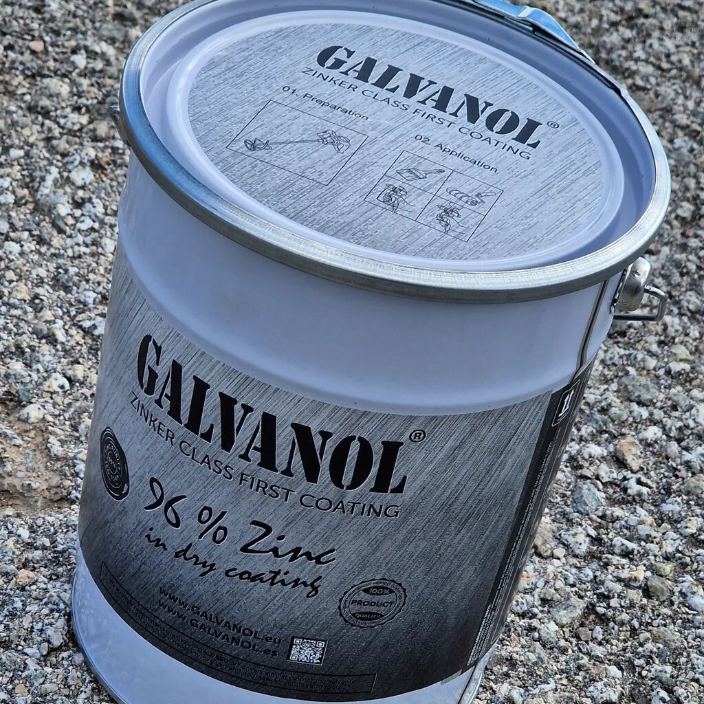 Šalto cinkavimo mišinys Galvanol 10 kg kaina ir informacija | Gruntai, glaistai ir kt. | pigu.lt