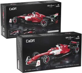 Konstruktorius CaDA Alfa Romeo F1 Team ORLEN C42 202, 271 d. цена и информация | Конструкторы и кубики | pigu.lt