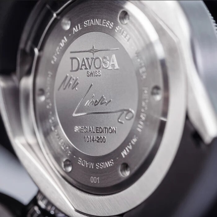 Vyriškas laikrodis Davosa Apnea Diver Automatic 161.570.55 kaina ir informacija | Vyriški laikrodžiai | pigu.lt