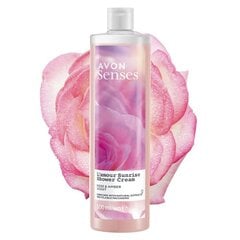 Dušo želė su rožių ir gintaro aromatu Avon L'amour Sunrise, 500 ml kaina ir informacija | Dušo želė, aliejai | pigu.lt