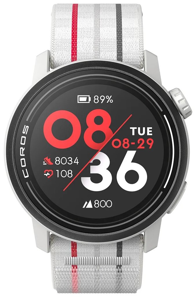 Coros Pace 3 Sport White Nylon kaina ir informacija | Išmanieji laikrodžiai (smartwatch) | pigu.lt