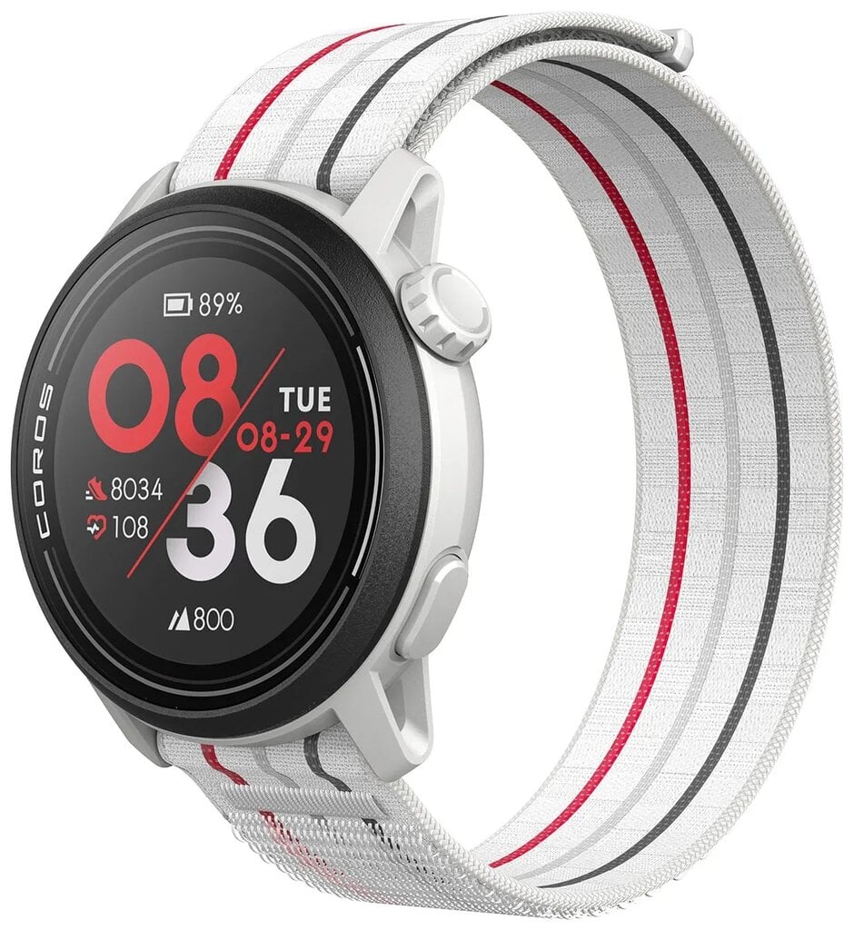 Coros Pace 3 Sport White Nylon kaina ir informacija | Išmanieji laikrodžiai (smartwatch) | pigu.lt