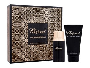 Rinkinys Chopard Malaki Black Incense: EDP, 80 ml + dušo žėlė, 150 ml цена и информация | Chopard Духи, косметика | pigu.lt