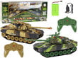 Nuotoliniu būdu valdomi tankai Battle Infrared Lean Toys kaina ir informacija | Žaislai berniukams | pigu.lt