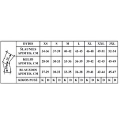 Kelio įtvaras KT3-8R, pilkas цена и информация | Ортезы и бандажи | pigu.lt