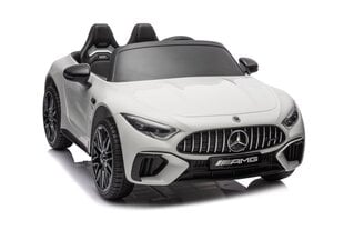 Dvivietis elektromobilis vaikams Mercedes AMG SL63, baltas kaina ir informacija | Elektromobiliai vaikams | pigu.lt