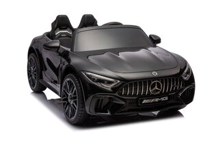 Dvivietis elektromobilis vaikams Mercedes AMG SL63, juodas kaina ir informacija | Elektromobiliai vaikams | pigu.lt