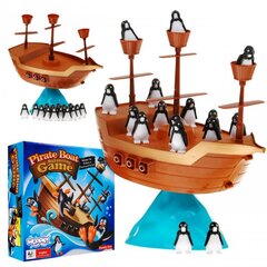 Arkadinis žaidimas Woopie Piratų laivas su pingvinais kaina ir informacija | Stalo žaidimai, galvosūkiai | pigu.lt