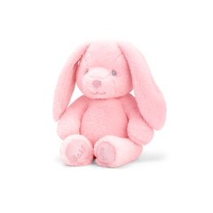 Minkštas Keel Toys Eco baby Triušis, rožinis, 25 cm kaina ir informacija | Minkšti (pliušiniai) žaislai | pigu.lt