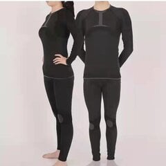 Termo apatiniai unisex UNICOOL16202, juodi kaina ir informacija | Termo apatiniai moterims | pigu.lt