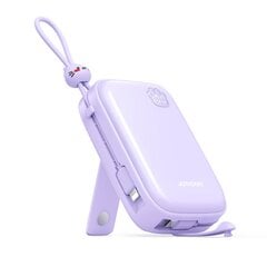 Powerbank Joyroom JR-L008 Plus Cutie Series 22.5W 20000mAh with stand + USB-A - USB-C cable - purple цена и информация | Зарядные устройства Power bank | pigu.lt