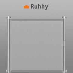 Ворота безопасности Ruhhy 22940, 151.5 x 87 см, цвет серый цена и информация | Средства по уходу за животными | pigu.lt
