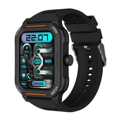 Smartwatch Blitzwolf BW-GTC3 (czarny/czarny stalowy) kaina ir informacija | Išmanieji laikrodžiai (smartwatch) | pigu.lt