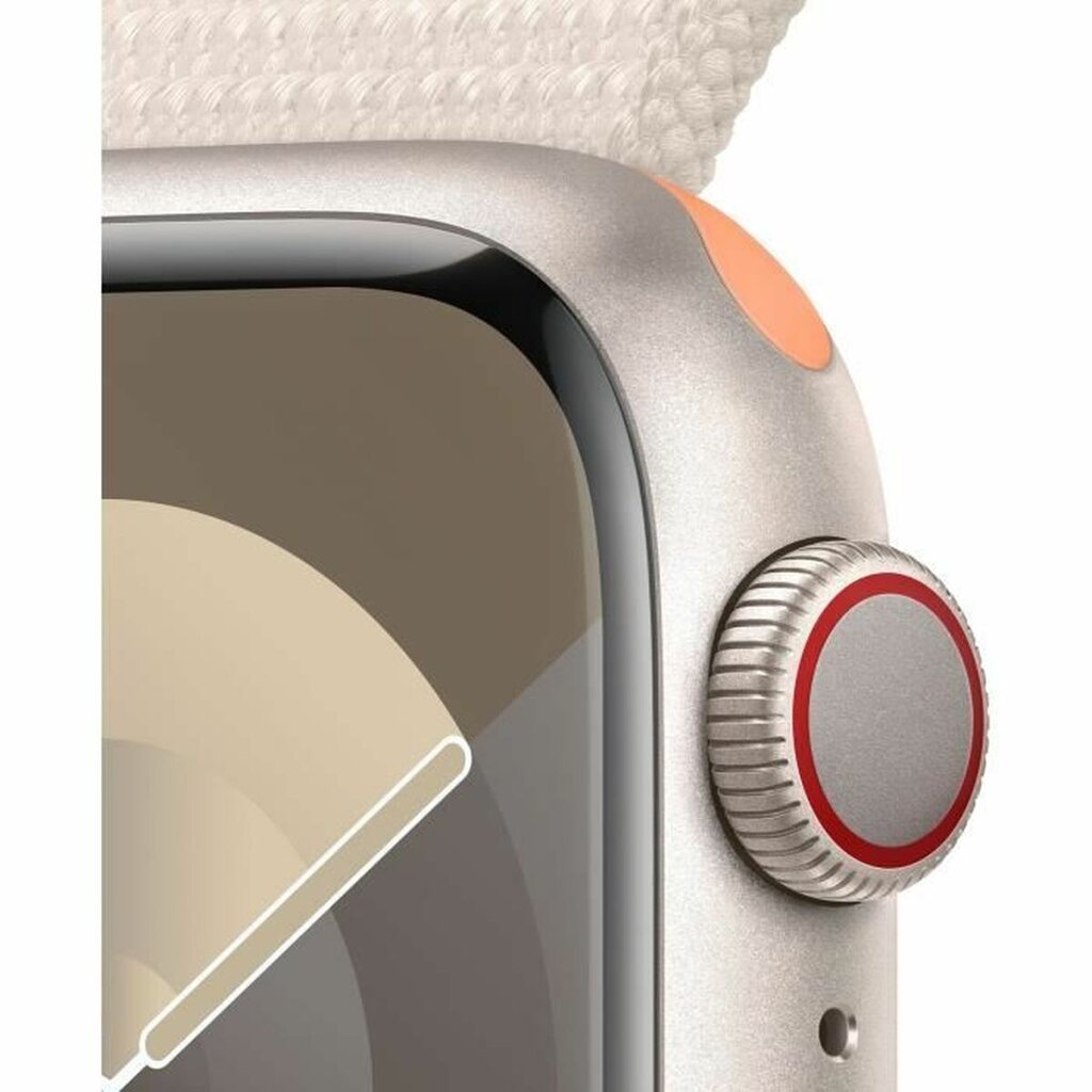 Apple Watch Series 9 41 mm, Starlight цена и информация | Išmanieji laikrodžiai (smartwatch) | pigu.lt