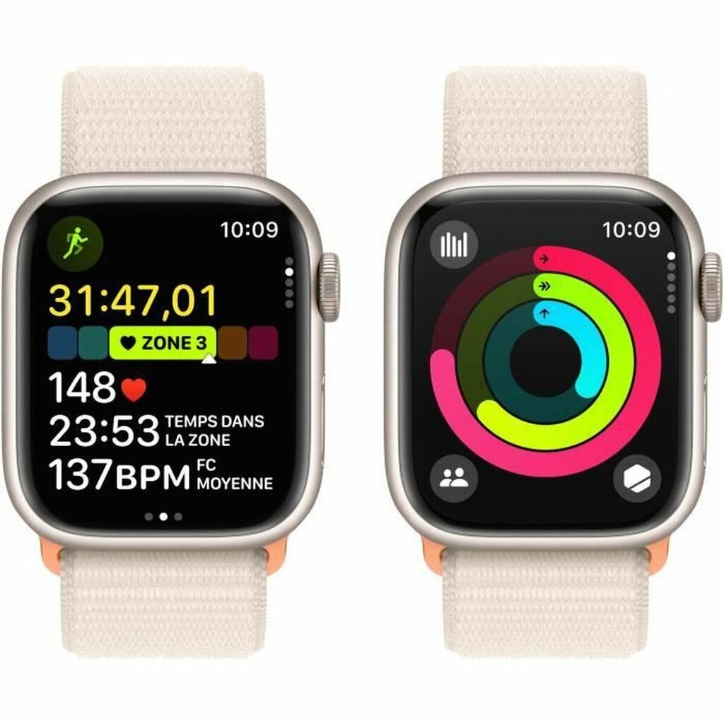 Apple Watch Series 9 41 mm, Starlight kaina ir informacija | Išmanieji laikrodžiai (smartwatch) | pigu.lt