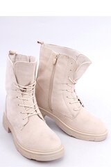 Auliniai batai moterims Inello 172858-55, smėlio spalvos kaina ir informacija | Aulinukai, ilgaauliai batai moterims | pigu.lt