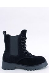 Aulinukai moterims Inello 186265, juodi kaina ir informacija | Aulinukai, ilgaauliai batai moterims | pigu.lt