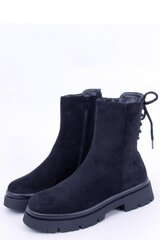 Auliniai batai moterims Inello 171633-52, juodi kaina ir informacija | Aulinukai, ilgaauliai batai moterims | pigu.lt