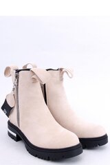Auliniai batai moterims Inello 171504-53, smėlio spalvos kaina ir informacija | Aulinukai, ilgaauliai batai moterims | pigu.lt
